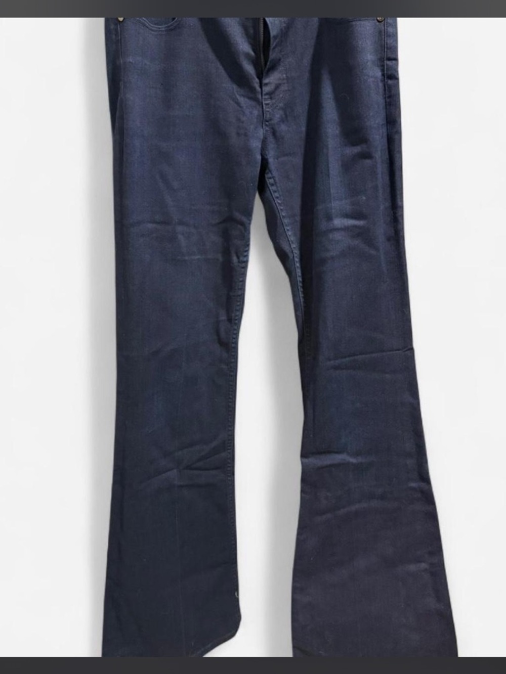 Women's Burberry Dark Navy Flared Jeans